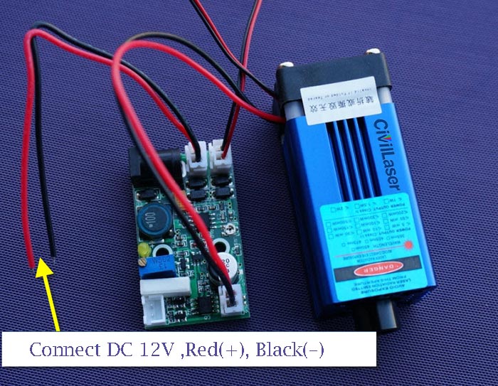 445nm TTL laser module